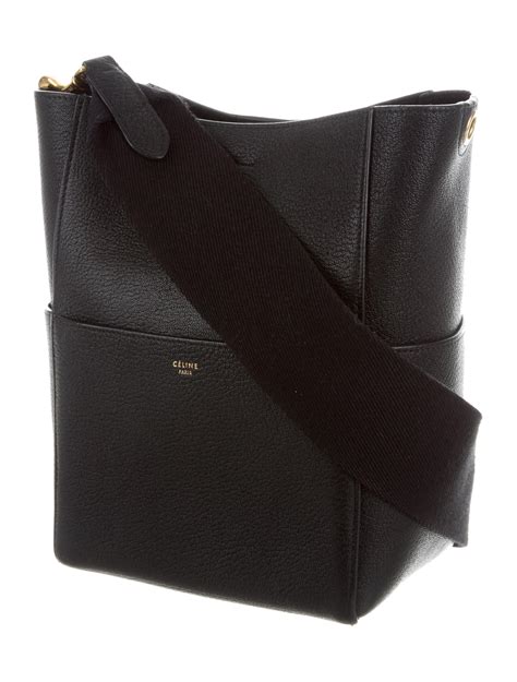 celine seau sangle bag small|celine sangle small.